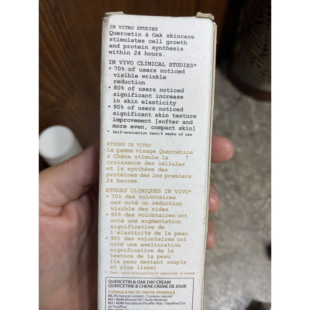 KORRES Quercetin & Oak Anti-Aging & Anti Wrinkle Cream 1.69 Oz Discontinued Read - Picture 3 of 4